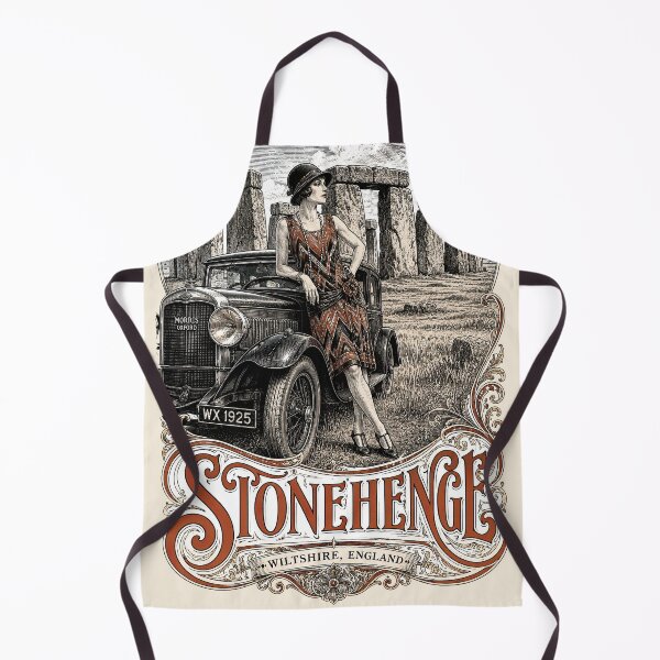 Item preview, Stonehenge, Wiltshire, England [Wood Engraving] designed and sold by elektronen.