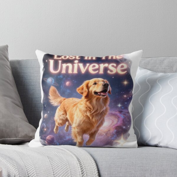 Item preview, Lost In The Universe Cosmic Golden Retriever Shirt designed and sold by GoldenPaw Society.