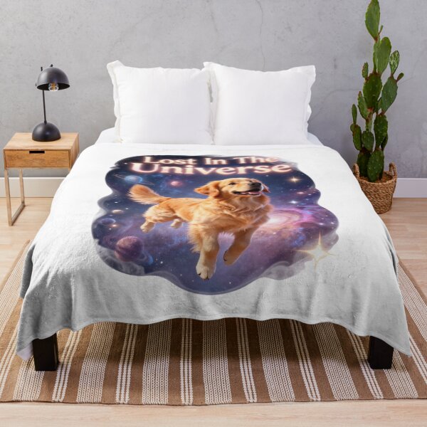 Item preview, Lost In The Universe Cosmic Golden Retriever Shirt designed and sold by GoldenPaw Society.