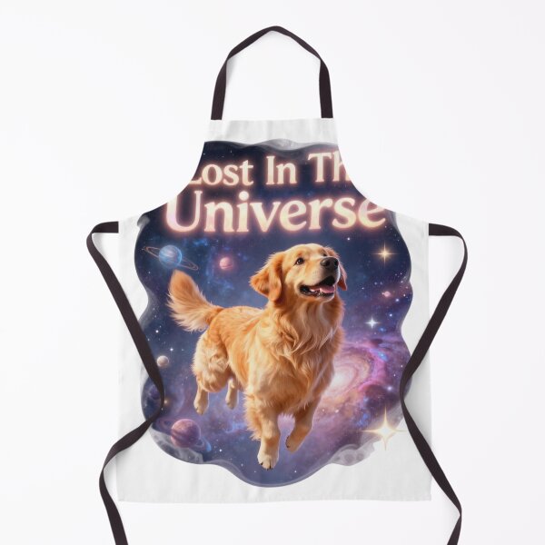 Item preview, Lost In The Universe Cosmic Golden Retriever Shirt designed and sold by GoldenPaw Society.