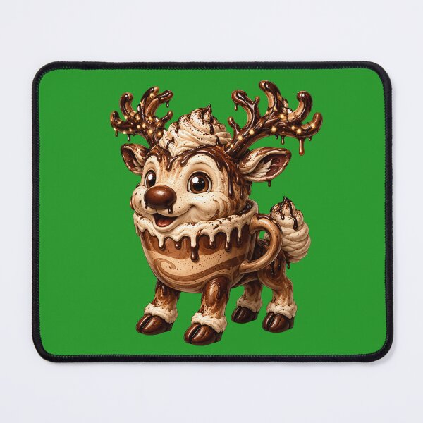 Item preview, Brainrot Reindeer Coffee Meme | Rudolph Mochaccino Christmas Character | Cute Holiday Coffee Deer Art | Funny Xmas Aesthetic Design designed and sold by VectorJoy.