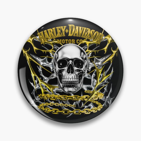 Item preview, Chrome Skull Motorcycle Rider Design designed and sold by mnurkowski.