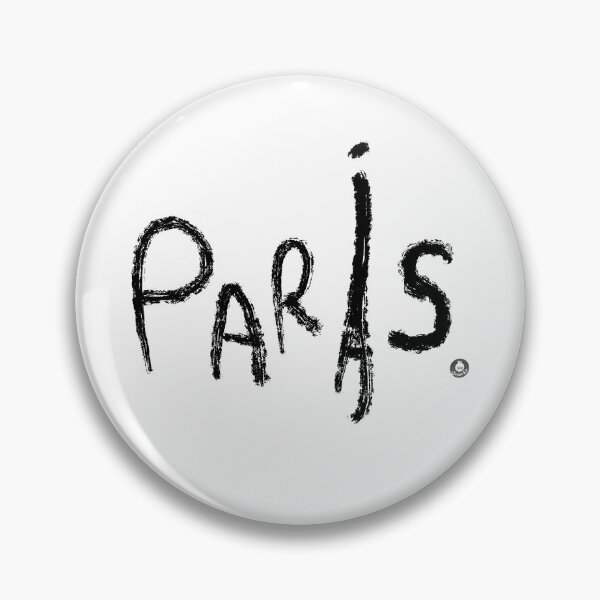 Item preview, Paris Handwritten Typography Black Crayon designed and sold by onEYon.