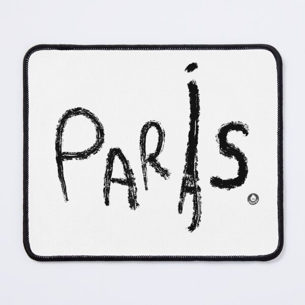 Item preview, Paris Handwritten Typography Black Crayon designed and sold by onEYon.