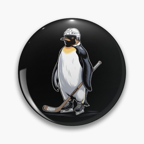 Item preview, Cool Penguin Playing Hockey Wild Animal Sport Lover designed and sold by Dabbing Turtle Designs.