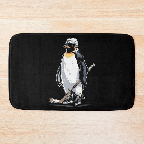 Item preview, Cool Penguin Playing Hockey Wild Animal Sport Lover designed and sold by Dabbing Turtle Designs.