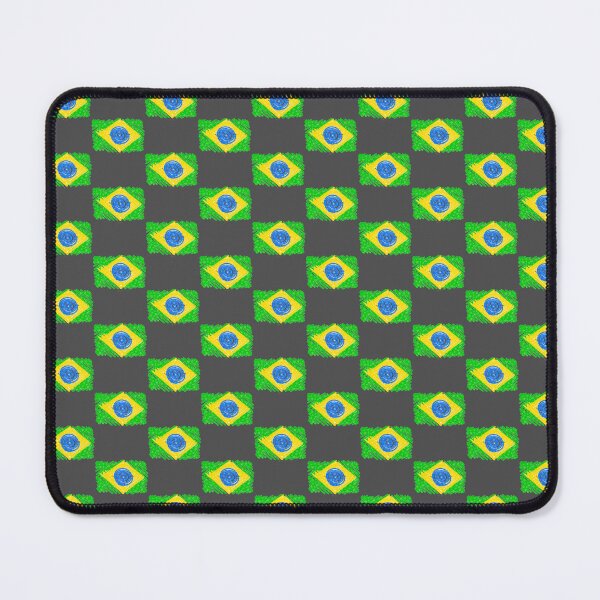 Item preview, Cute Brazil Flag Drawing designed and sold by MilimArt.