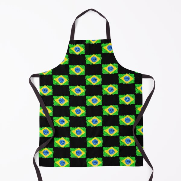 Item preview, Cute Brazil Flag Drawing designed and sold by MilimArt.