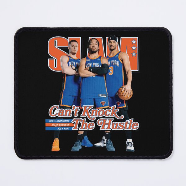 Item preview, Donte DiVincenzo, Jalen Brunson And Josh Hart "Can't Knock The Hustle" designed and sold by Soceitiz.