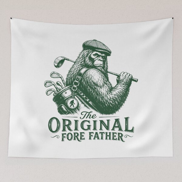 Item preview, The Original Fore Father Bigfoot Golf designed and sold by gunaone-design.