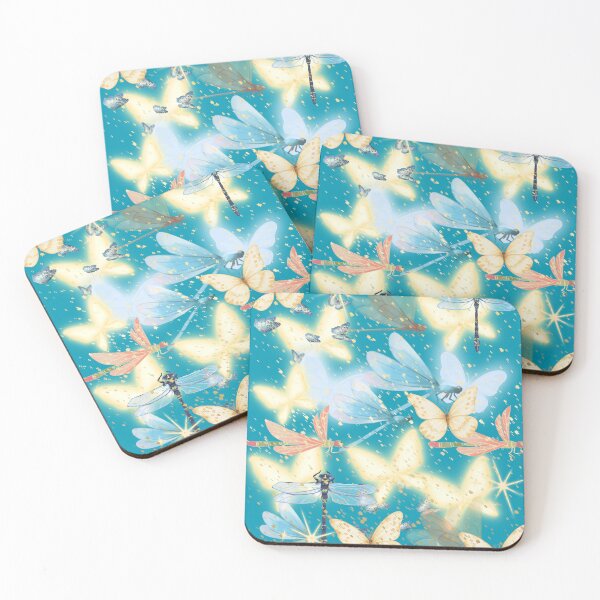 Item preview, Dragonfly and butterfly Art designed and sold by Extremeallie.