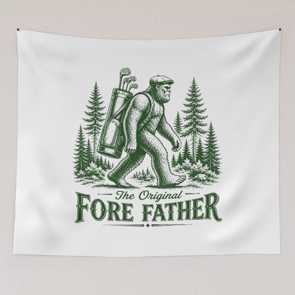 Item preview, Funny Golf Bigfoot The Original Fore Father - Golfer Gift designed and sold by gunaone-design.