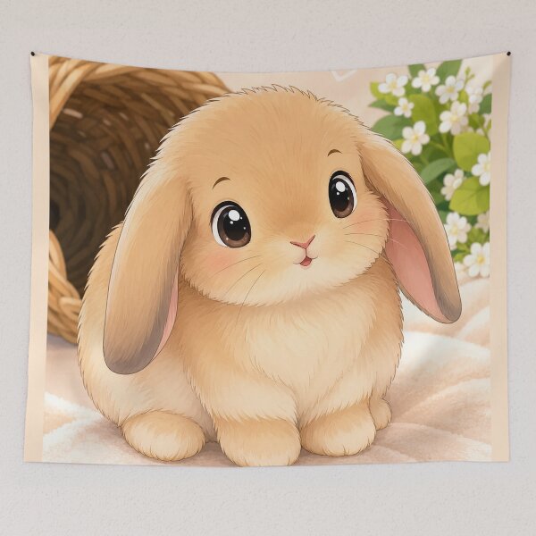 Item preview, Floppy-Eared Bunny designed and sold by nikkolaus.