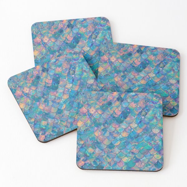 Item preview, Colorful Pretty Mermaid Print designed and sold by SeaStarMermaids.
