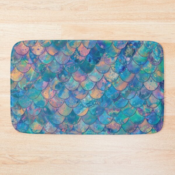 Item preview, Colorful Pretty Mermaid Print designed and sold by SeaStarMermaids.