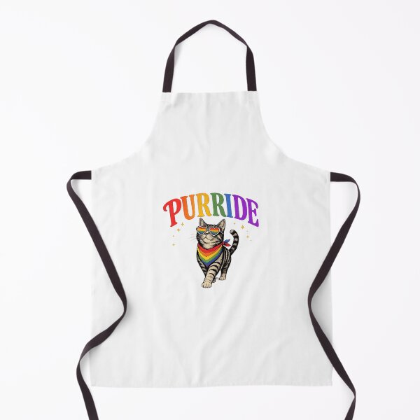 Item preview, Purride Rainbow Cat Gay Pride designed and sold by AllPawsMatter.