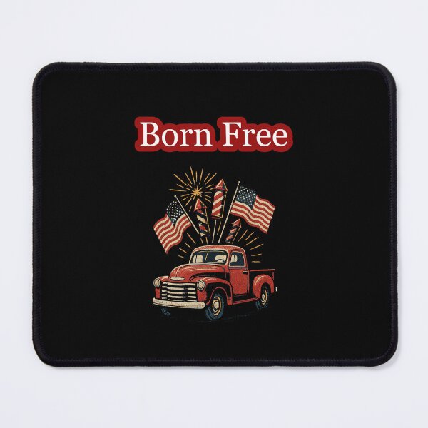 Item preview, Born Free American Spirit Patriotic Freedom Design designed and sold by Dreamsartistry.