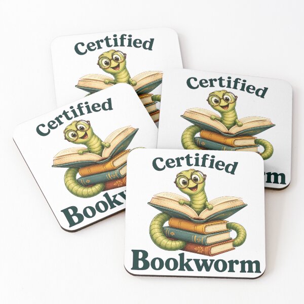 Item preview, Certified Bookworm Funny Reading Shirt designed and sold by Passionread.
