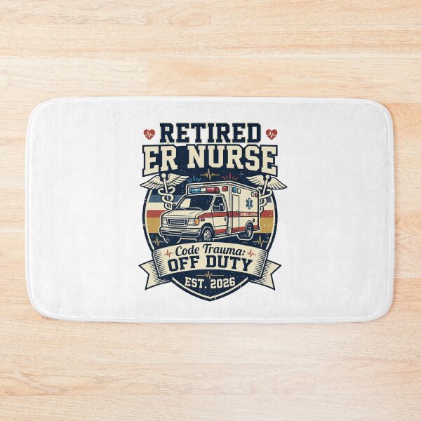 Item preview, Retired ER Nurse Code Trauma Off Duty EST 2026 Ambulance Nurse Retirement Gift Classic T-Shirt  designed and sold by podlook.