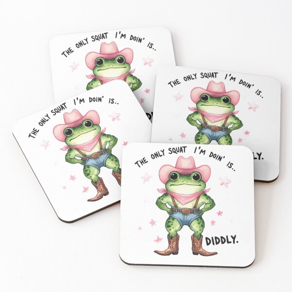 Item preview, The Only Squat I'm Doin' Is..... DIDDLY | Sticker designed and sold by animenosekaiii.