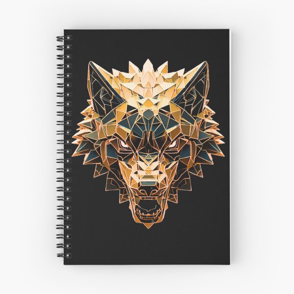 Item preview, Fierce 3D Geometric Wolf designed and sold by zuczekgti.