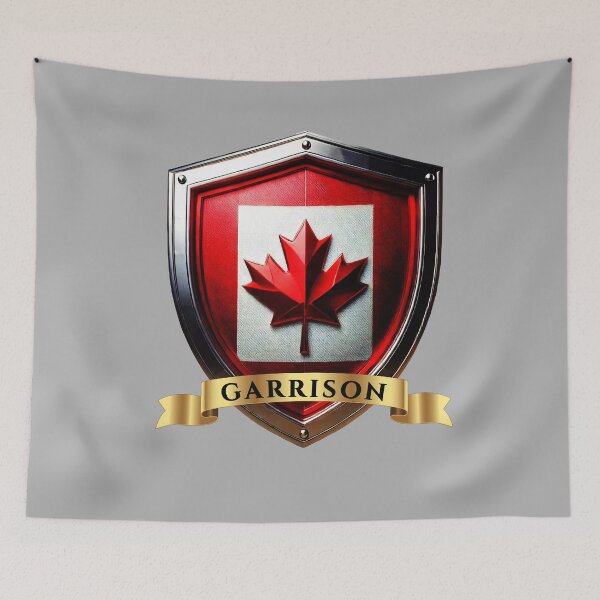 Item preview, Garrison Canadian Heritage Crest Shield designed and sold by Highlandkings.