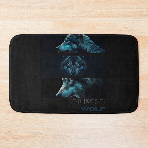 Item preview, Mystic Alpha Wolf geometric art designed and sold by zuczekgti.