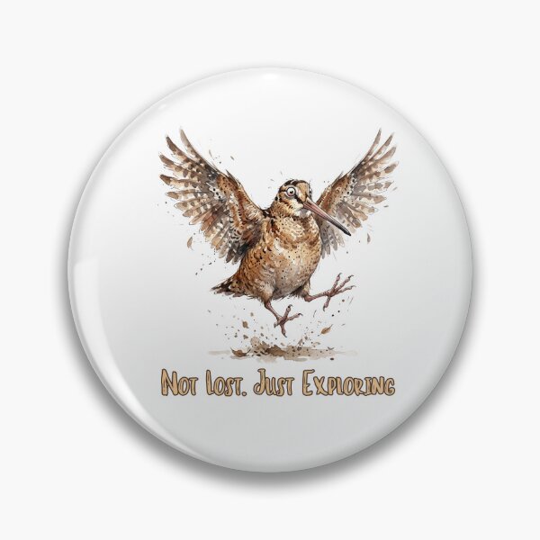 Item preview, American Woodcock Not Lost Just Exploring | Cute Funny Bird Design designed and sold by HelgaCraftery.