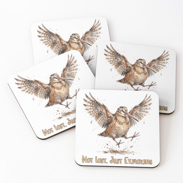 Item preview, American Woodcock Not Lost Just Exploring | Cute Funny Bird Design designed and sold by HelgaCraftery.