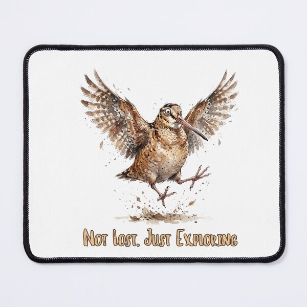 Item preview, American Woodcock Not Lost Just Exploring | Cute Funny Bird Design designed and sold by HelgaCraftery.