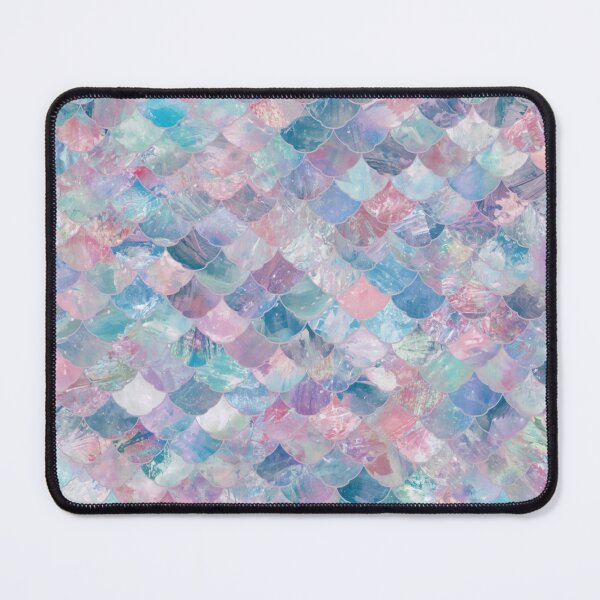 Item preview, Pastel Cute Mermaid Print Pink designed and sold by SeaStarMermaids.