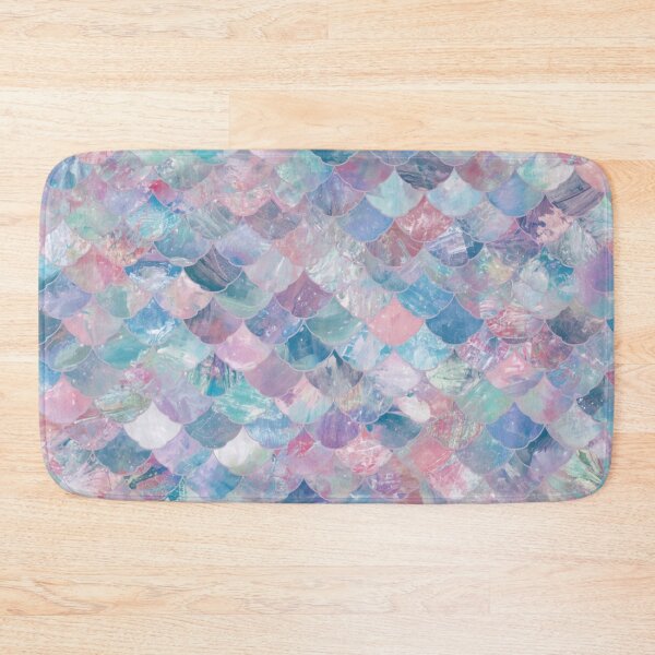 Item preview, Pastel Cute Mermaid Print Pink designed and sold by SeaStarMermaids.