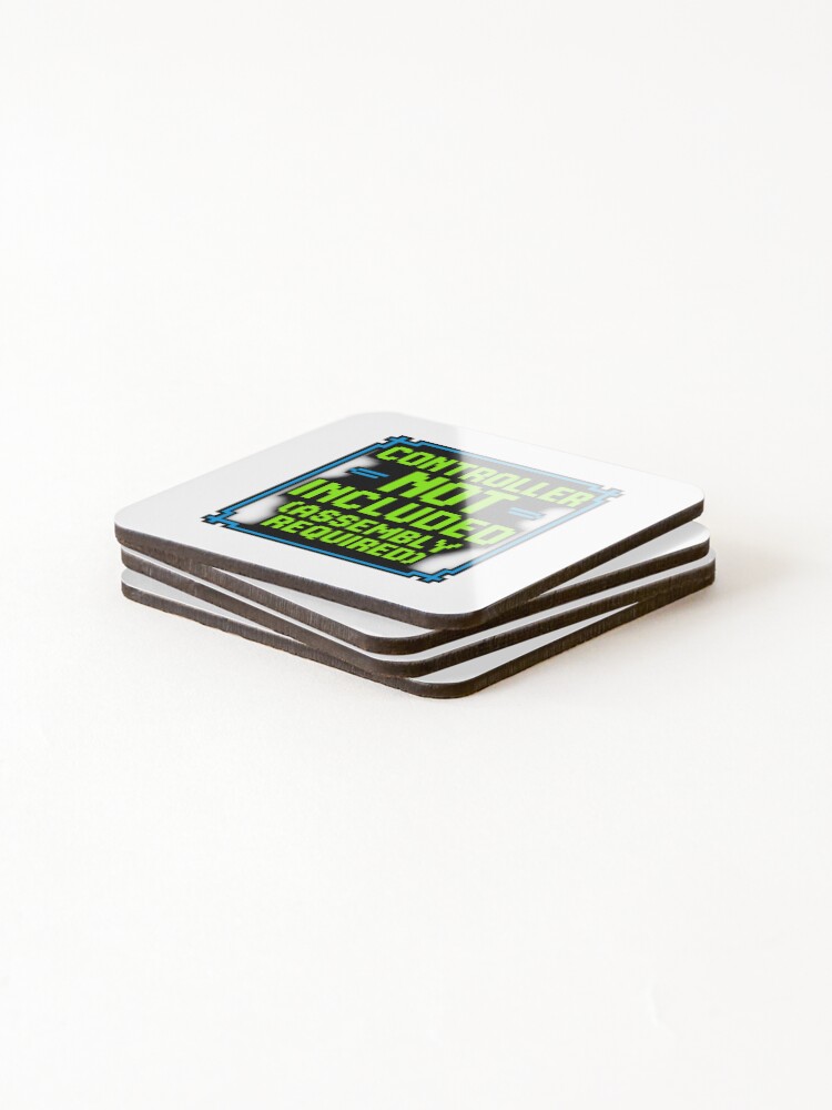 Thumbnail 4 of 5, Coasters (Set of 4), Controller Not Included - Gamer Tee designed and sold by RhapsodyVariety.