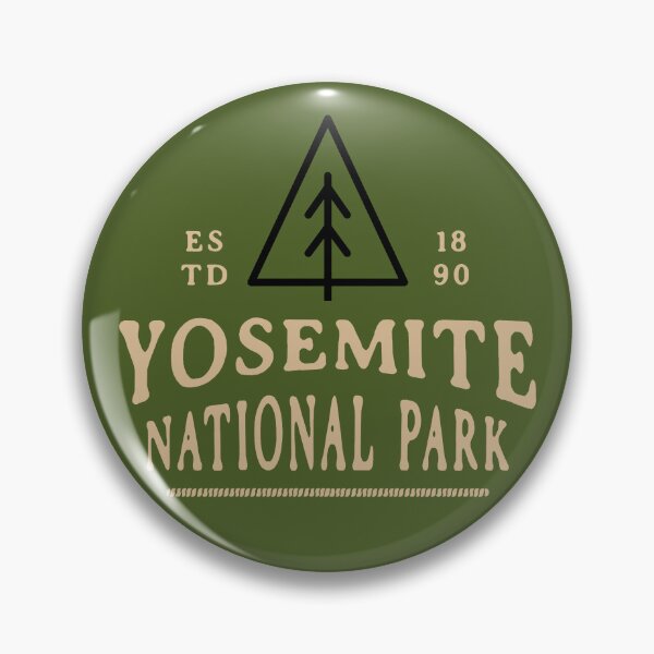 Item preview, Yosemite National Park Vintage Text Design designed and sold by American Travels.