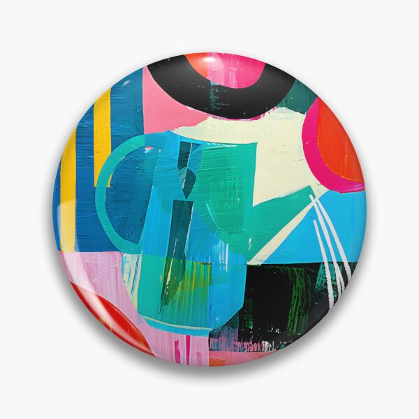 Item preview, Aquarius Spark of Tomorrow Abstract Zodiac Symbol Art with Vibrant Cosmic Geometry  designed and sold by OlfactoART Studio.