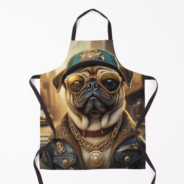 Item preview, GANGSTER PUG IN TOWN designed and sold by MCreations0519.