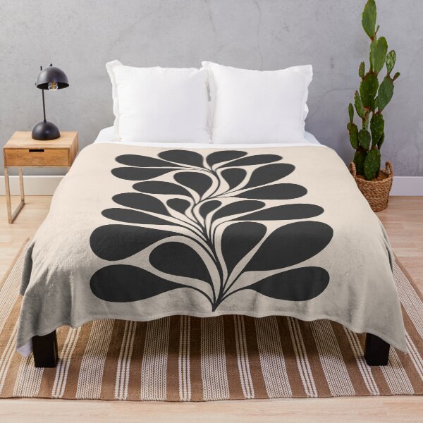 Item preview, Neutral Abstract Botanical Art designed and sold by NicoleYoungStudio.