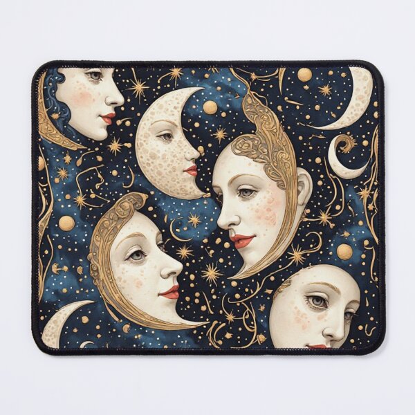 Item preview, Moon Phases Masks - Dream, Mystery, Transformation designed and sold by Natalia-Vlad.