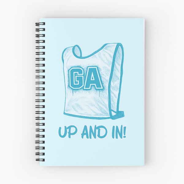 Item preview, GA Goal Attack - Netball -Up and In! designed and sold by Hello Bee Bee.