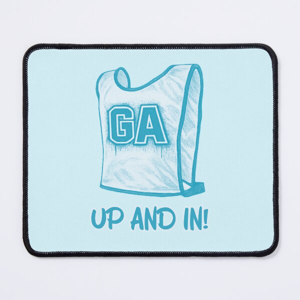 Item preview, GA Goal Attack - Netball -Up and In! designed and sold by Hello Bee Bee.