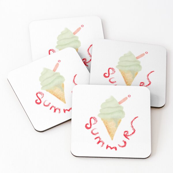 Item preview, Summer Ice Cream Cone Handwritten Typography  designed and sold by onEYon.