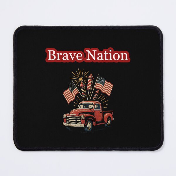 Item preview, Brave Nation Courageous American Spirit Design designed and sold by Dreamsartistry.