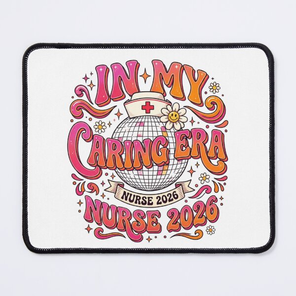 Item preview, In My Caring Era Nurse 2026 Retro Nursing School Graduation Gift Classic T-Shirt designed and sold by podlook.