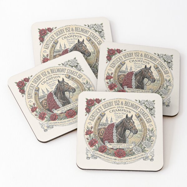Item preview, Golden Tempo: 2026 Derby & Belmont Champion horse racing gifts and more designed and sold by Ginny Luttrell.