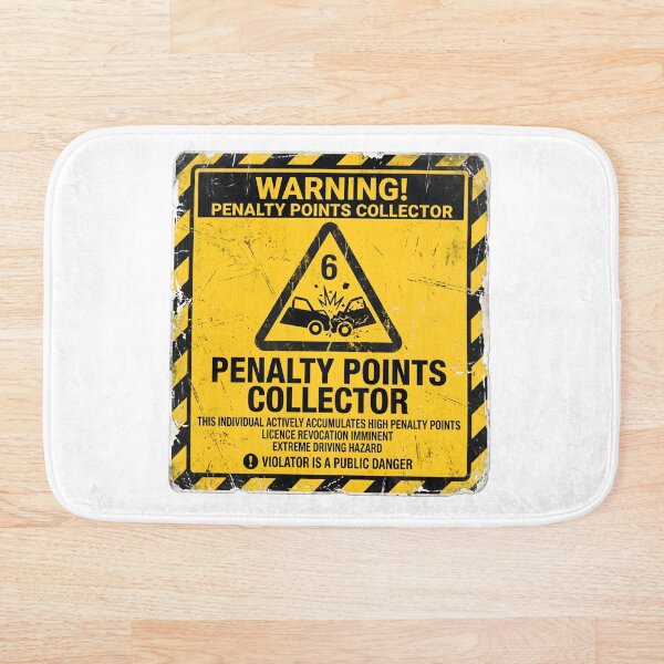 Item preview, Penalty Points Collector - Sim Racing designed and sold by GarageGraphics.