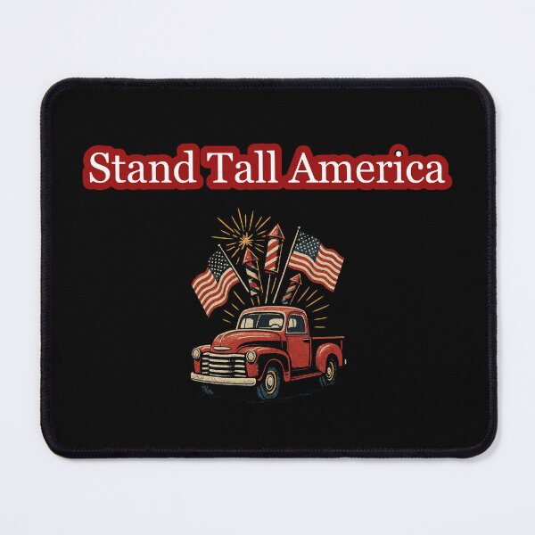 Item preview, Stand Tall America Patriotic Strength & Pride designed and sold by Dreamsartistry.