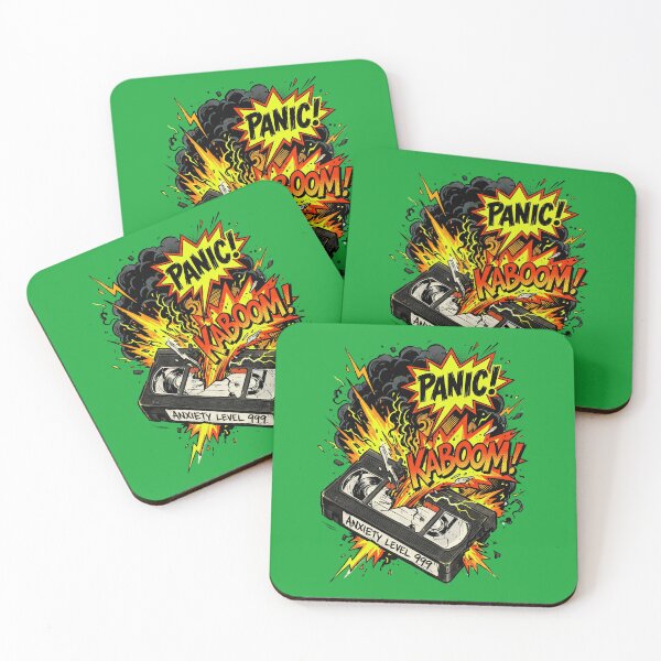 Item preview, Vintage Video Tape Anxiety Level 999 Mental Health Comic designed and sold by RetroRewind Studio.