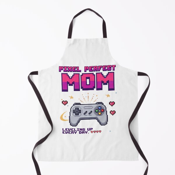 Item preview, Pixel Perfect Mom Retro 8-Bit Gaming - Leveling Up Every Day designed and sold by LuloCreative.