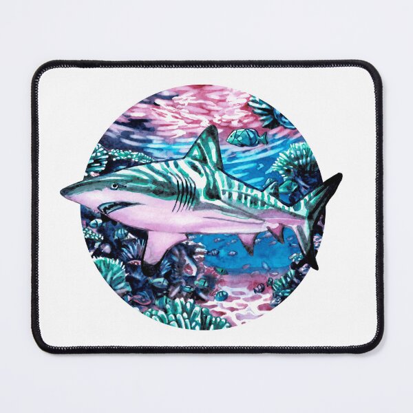 Item preview, Shark Reef Jewel Tones designed and sold by Kelsey Worth.