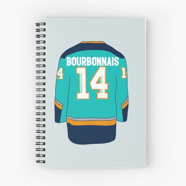 Item preview, Jaime Bourbonnais #14 New York Sirens Home Jersey PWHL designed and sold by EL Art.